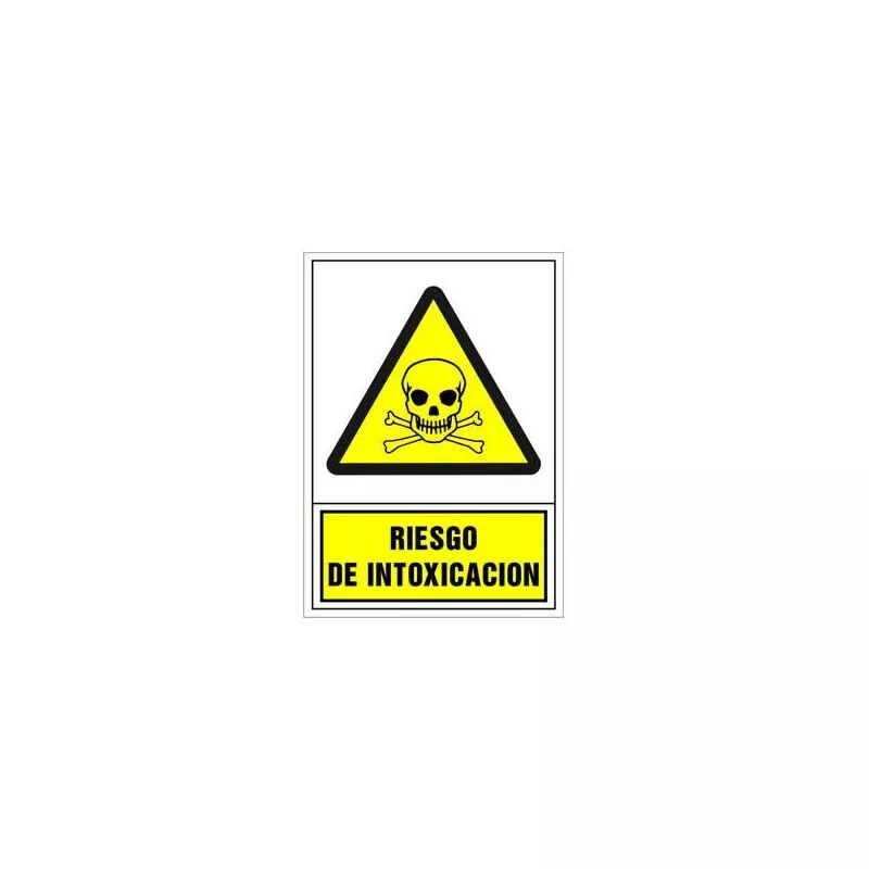 Se�al peque�a riesgo de intoxicacion barato