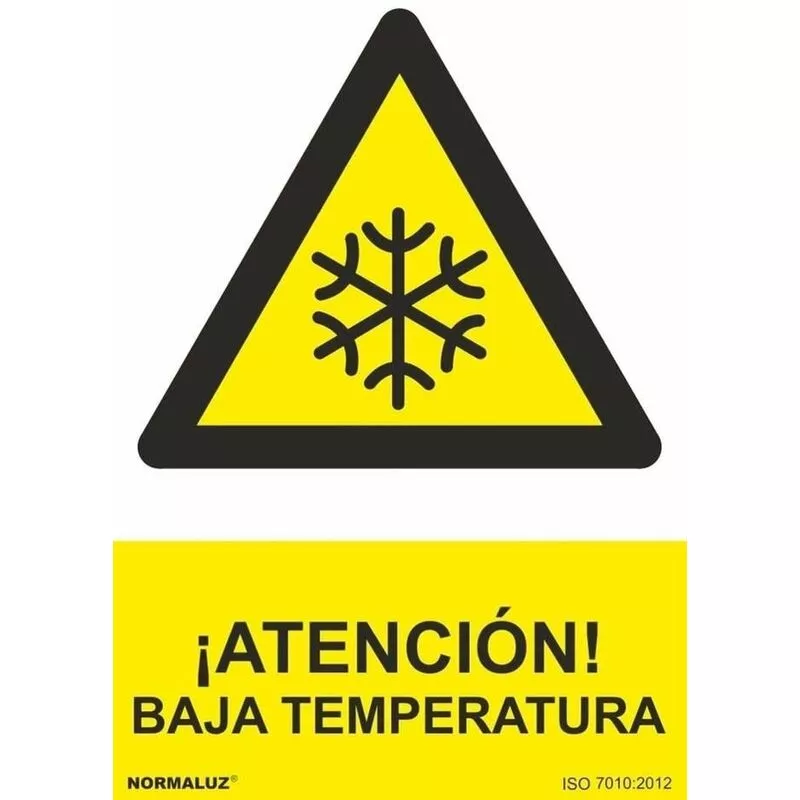 Señal ¡Atención! Baja Temperatura Con Tintas Uv | 210 X 300 Mm - Pvc Glasspack 0'7 Mm En Oferta Señal ¡Atención! Baja Temperatura Con Tintas Uv | 210 X 300 Mm - Pvc Glasspack 0'7 Mm Barato