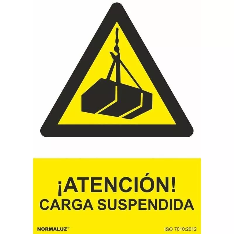 Señal ¡Atención! Carga Suspendida Con Tintas Uv | Adhesivos De Vinilo - 150 X 200 Mm En Oferta Señal ¡Atención! Carga Suspendida Con Tintas Uv | Adhesivos De Vinilo - 150 X 200 Mm Barato