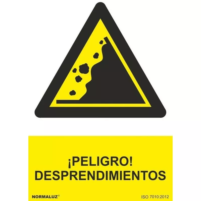 Señal ¡Peligro! Desprendimientos Con Tintas Uv | 300 X 400 Mm - Pvc Glasspack 0'7 Mm En Oferta Señal ¡Peligro! Desprendimientos Con Tintas Uv | 300 X 400 Mm - Pvc Glasspack 0'7 Mm Barato