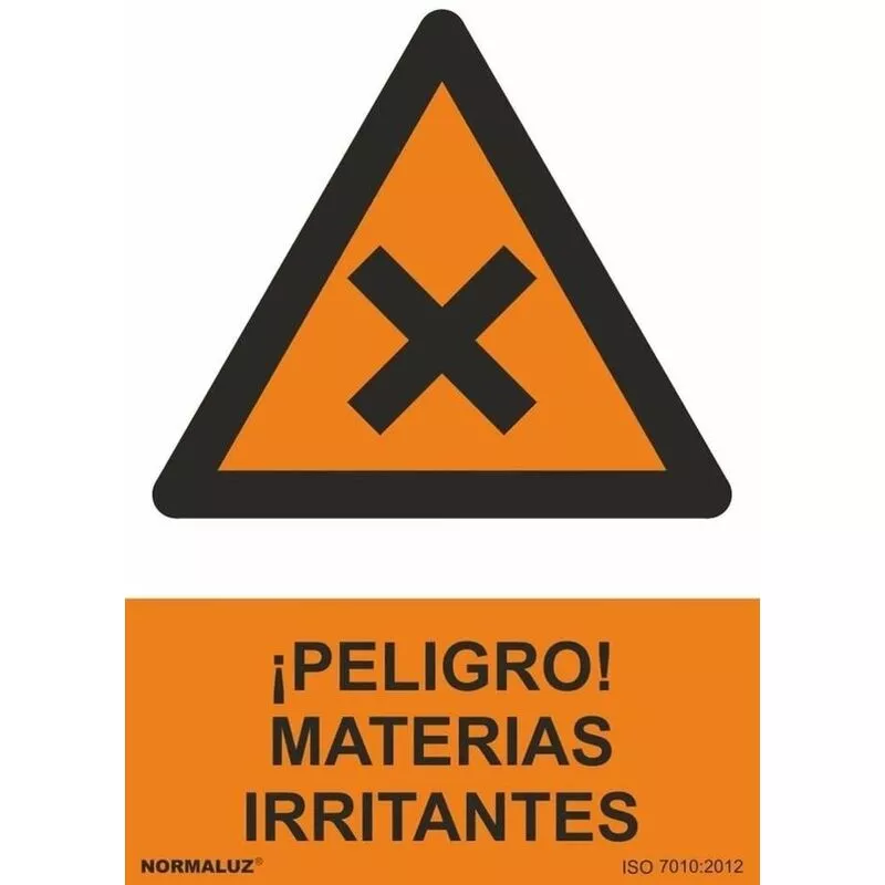 Señal ¡Peligro! Materias Irritantes Con Tintas Uv | 300 X 400 Mm - Pvc Glasspack 0'7 Mm En Oferta Señal ¡Peligro! Materias Irritantes Con Tintas Uv | 300 X 400 Mm - Pvc Glasspack 0'7 Mm Barato