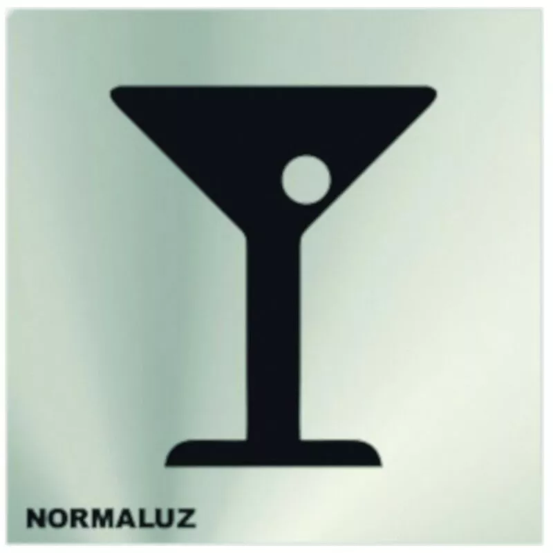 Señal 120X120Mm Inox Adh Bar Rd727017 En Oferta Señal 120X120Mm Inox Adh Bar Rd727017 Barato