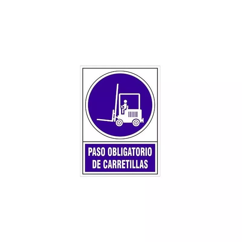 Señal 657 Plas.345X245Paso.obl.carret. Paso Obligatorio De Carretillas - Mibricoplus En Oferta Señal 657 Plas.345X245Paso.obl.carret. Paso Obligatorio De Carretillas - Mibricoplus Barato