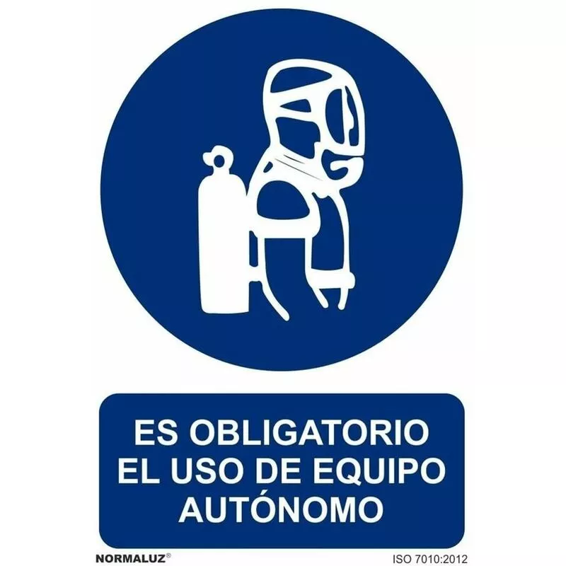 Señal Es Obligatorio El Uso De Equipo Autónomo | 300 X 400 Mm - Pvc Glasspack 0'7 Mm En Oferta Señal Es Obligatorio El Uso De Equipo Autónomo | 300 X 400 Mm - Pvc Glasspack 0'7 Mm Barato