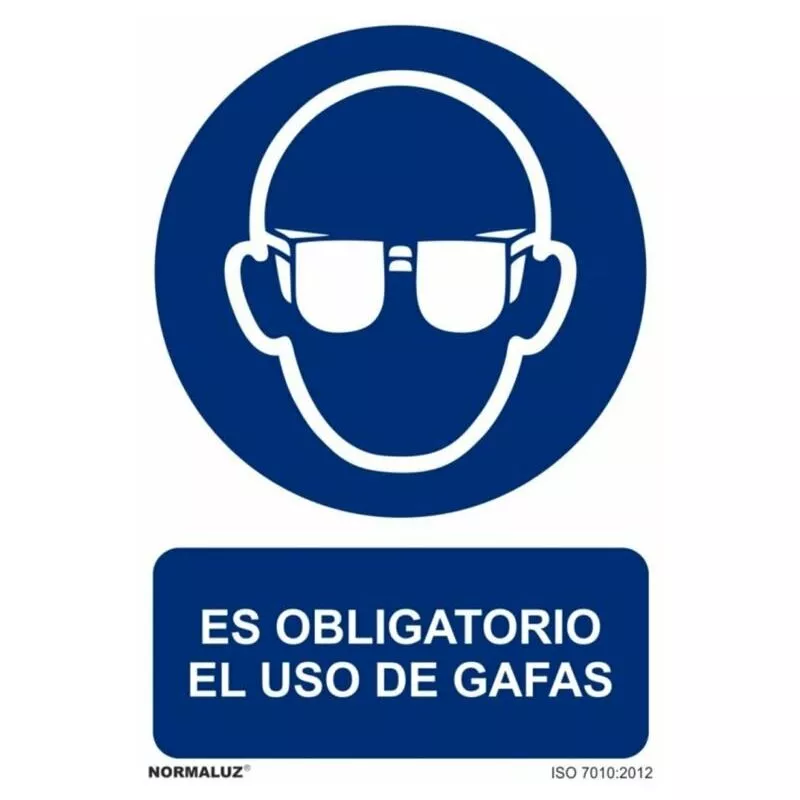 Señal Es Obligatorio El Uso De Gafas Con Tintas Uv | 200 X 300 Mm - Adhesivos De Vinilo En Oferta Señal Es Obligatorio El Uso De Gafas Con Tintas Uv | 200 X 300 Mm - Adhesivos De Vinilo Barato