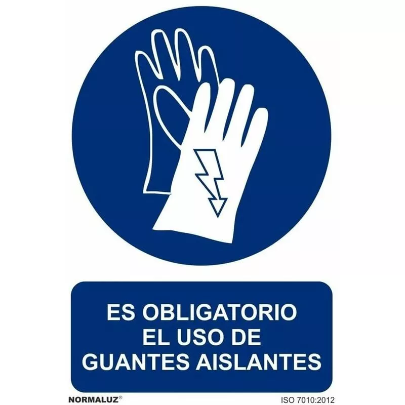 Señal Es Obligatorio El Uso De Los Guantes Aislantes Con Tintas Uv | 200 X 300 Mm - Adhesivos De Vinilo En Oferta Señal Es Obligatorio El Uso De Los Guantes Aislantes Con Tintas Uv | 200 X 300 Mm - Adhesivos De Vinilo Barato