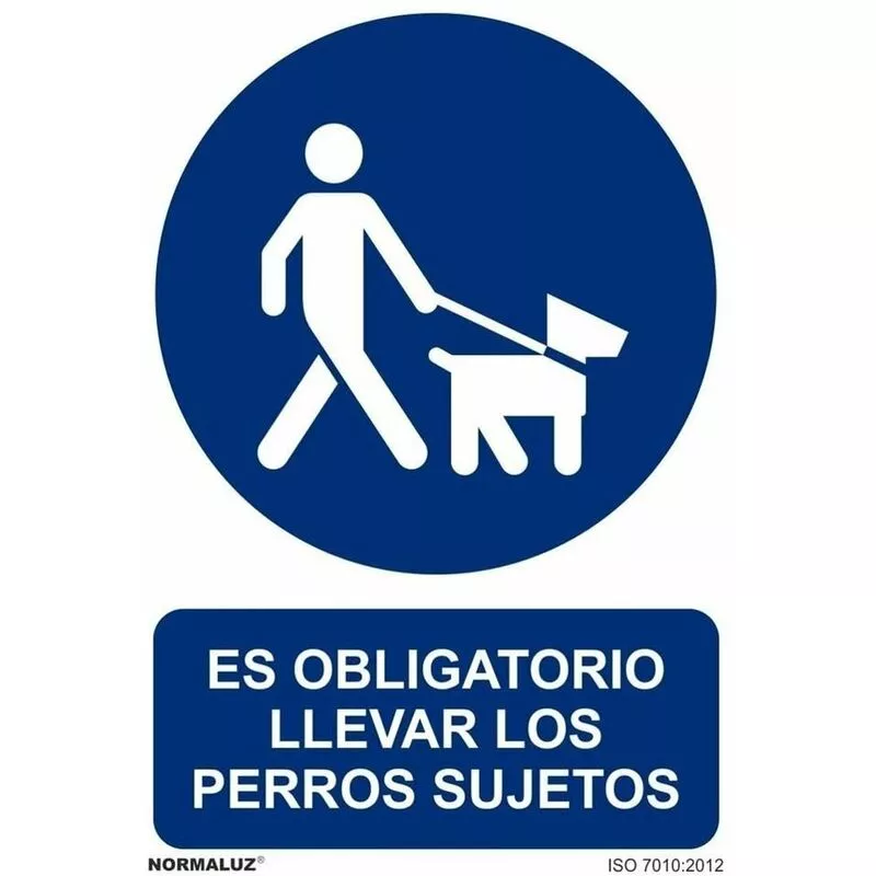 Señal Es Obligatorio Llevar Los Perros Sujetos Con Tintas Uv | Adhesivos De Vinilo - 100 X 150 Mm En Oferta Señal Es Obligatorio Llevar Los Perros Sujetos Con Tintas Uv | Adhesivos De Vinilo - 100 X 150 Mm Barato