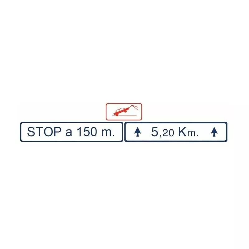 Señal Mopu Complem.60X20 Normal En Oferta Señal Mopu Complem.60X20 Normal Barato