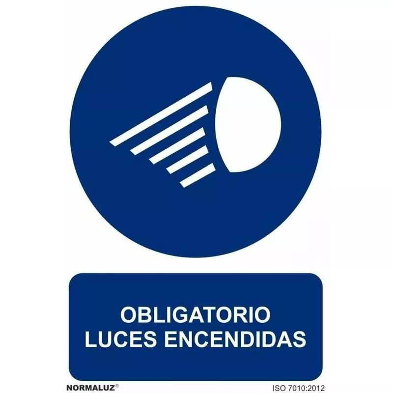 Señal Obligatorio Luces Encendidas Con Tintas Uv | 210 X 300 Mm - Pvc Glasspack 0'7 Mm En Oferta Señal Obligatorio Luces Encendidas Con Tintas Uv | 210 X 300 Mm - Pvc Glasspack 0'7 Mm Barato