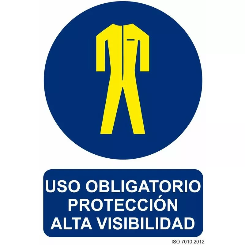 Señal Uso Obligatorio Protección Alta Visibilidad Con Tintas Uv | Adhesivos De Vinilo - 150 X 200 Mm En Oferta Señal Uso Obligatorio Protección Alta Visibilidad Con Tintas Uv | Adhesivos De Vinilo - 150 X 200 Mm Barato