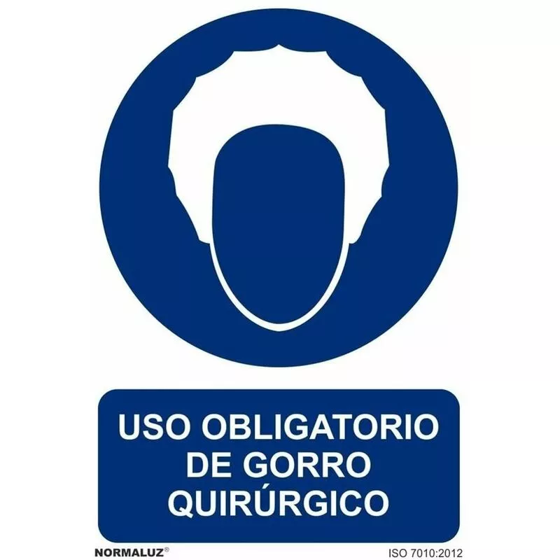Señal Uso Obligatorio De Gorro Quirúrjico Con Tintas Uv | Adhesivos De Vinilo - 100 X 150 Mm En Oferta Señal Uso Obligatorio De Gorro Quirúrjico Con Tintas Uv | Adhesivos De Vinilo - 100 X 150 Mm Barato