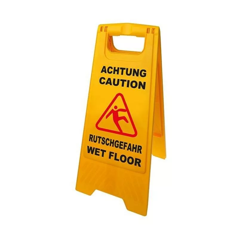 Señal De Advertencia 'Precaución Suelo Resbaladizo' En Oferta Señal De Advertencia 'Precaución Suelo Resbaladizo' Barato
