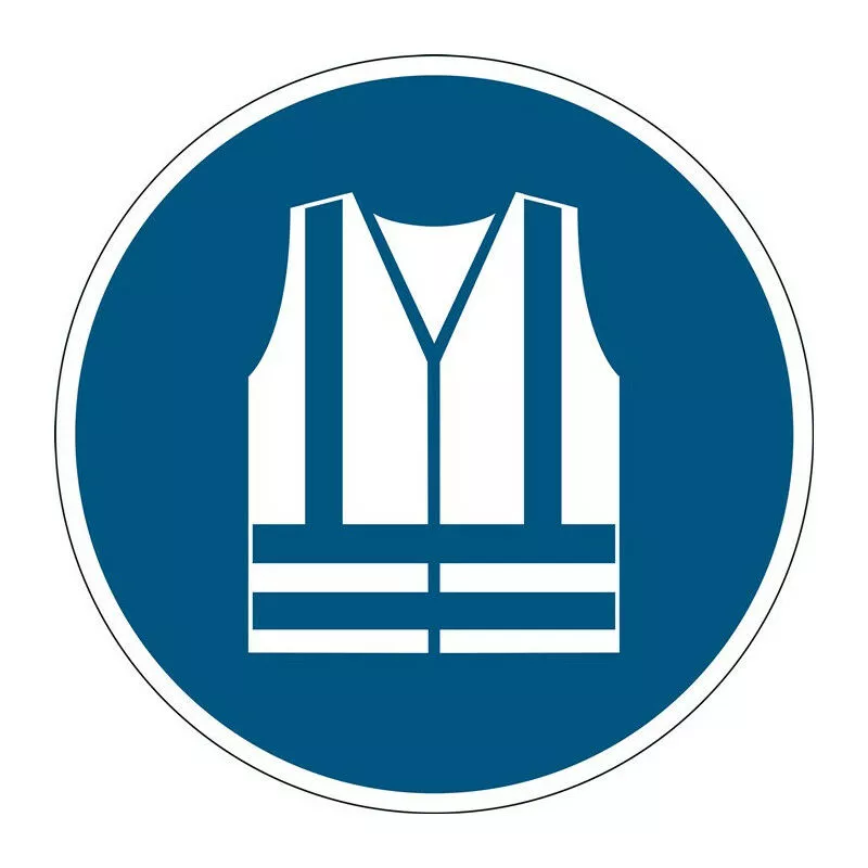 Señal De Obligación Asr A1.3 / Din En Iso 7010 Use Chaleco De Advertencia 430Mm R9 (Por 5) En Oferta Señal De Obligación Asr A1.3 / Din En Iso 7010 Use Chaleco De Advertencia 430Mm R9 (Por 5) Barato