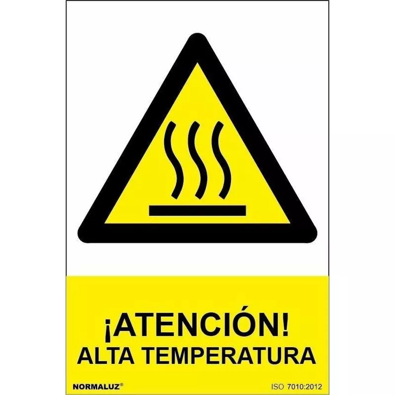 Señal ¡Atención! Alta Temperatura Con Tintas Uv | 200 X 300 Mm - Adhesivos De Vinilo En Oferta Señal ¡Atención! Alta Temperatura Con Tintas Uv | 200 X 300 Mm - Adhesivos De Vinilo Barato