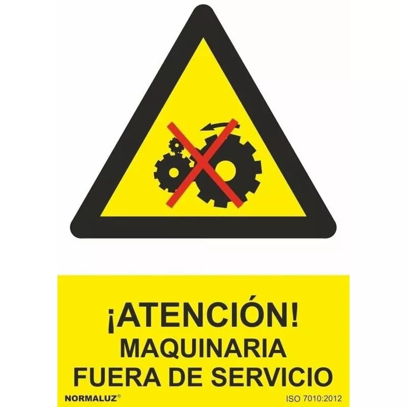 Señal ¡Atención! Maquinaria Fuera De Servicio Con Tintas Uv | Adhesivos De Vinilo - 150 X 200 Mm En Oferta Señal ¡Atención! Maquinaria Fuera De Servicio Con Tintas Uv | Adhesivos De Vinilo - 150 X 200 Mm Barato