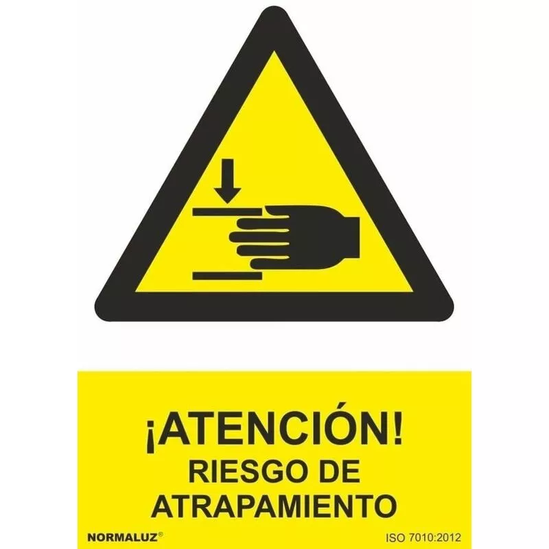 Señal ¡Atención! Riesgo De Atrapamiento Con Tintas Uv | Aluminio 0'5 Mm - 300 X 400 Mm En Oferta Señal ¡Atención! Riesgo De Atrapamiento Con Tintas Uv | Aluminio 0'5 Mm - 300 X 400 Mm Barato