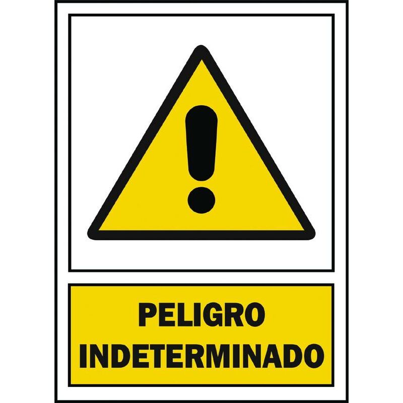 Senyal De Peligro Indeterminado (Catalan) Barato