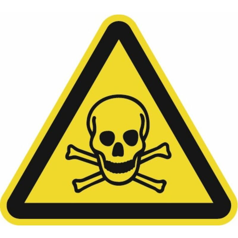 Signo De Advertencia Asr A1.3 / Din En Iso 7010 200 Mm Advertencia Antes De Los Teléficos Tocicos Barato
