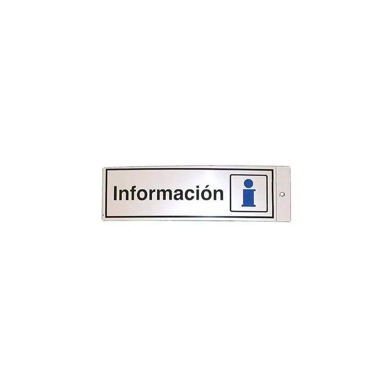 Silueta Aluminio Informacion 012 En Oferta Silueta Aluminio Informacion 012 Barato