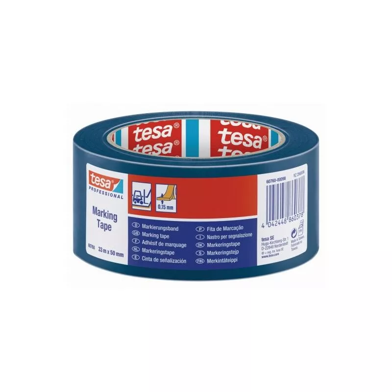 Tesa® 60760 Cinta Señalizacion Temporal Azul 33 M X 50 Mm barato