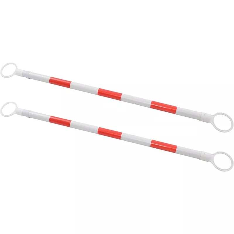 Vidaxl Barras Para Conos De Tráfico Retráctiles 2 Unidades 130-215 Cm En Oferta Vidaxl Barras Para Conos De Tráfico Retráctiles 2 Unidades 130-215 Cm Barato