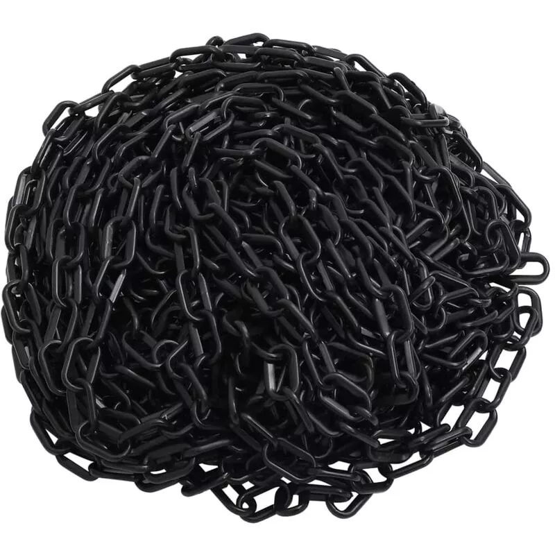 Vidaxl Cadena De Advertencia Plástico Negro 30 M Ø6 Mm En Oferta Vidaxl Cadena De Advertencia Plástico Negro 30 M Ø6 Mm Barato